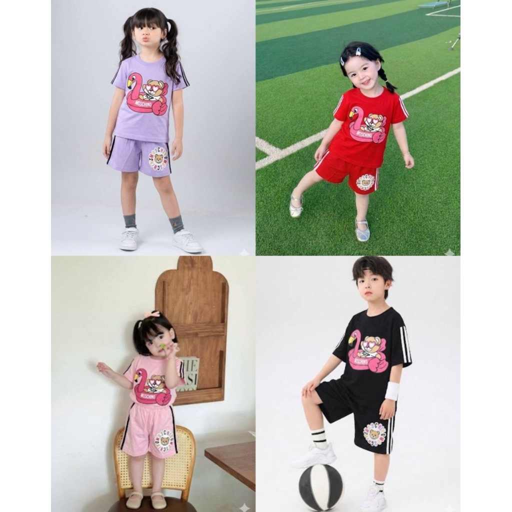 MIKIEE_MINIEE baju setelan anak cewek / oneset kids premium perempuan
