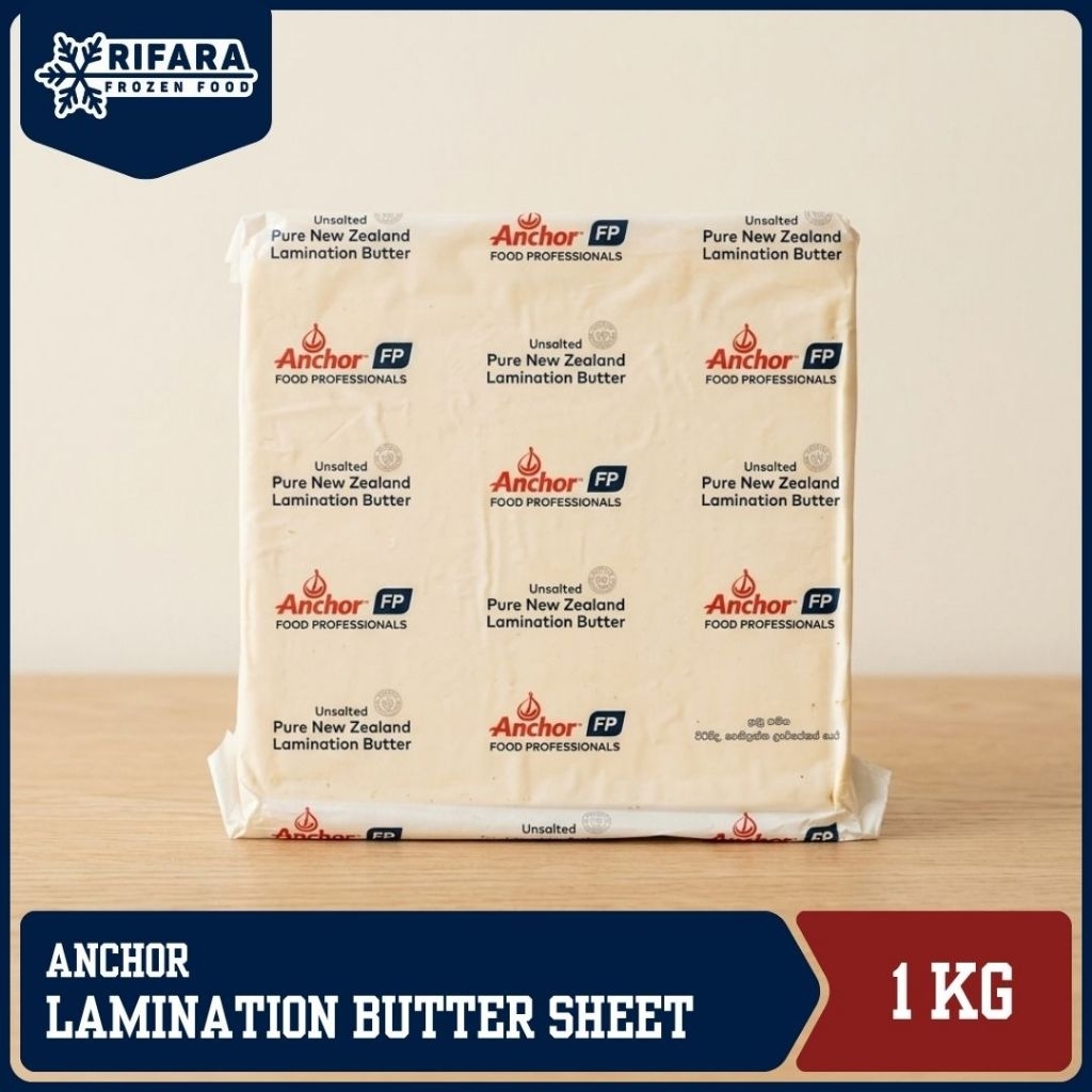 Anchor Lamination Butter Sheet 1kg (Korsvet Premium)