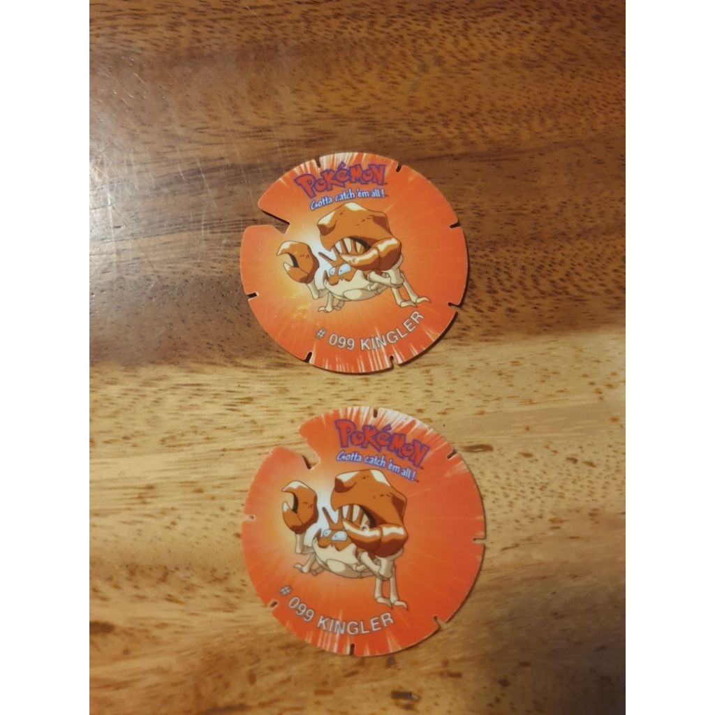 Tazos Spin Pokemon Kingler