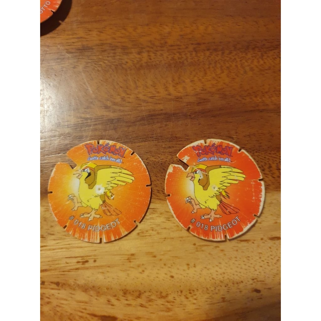 Tazos Spin Pokemon Pidgeot
