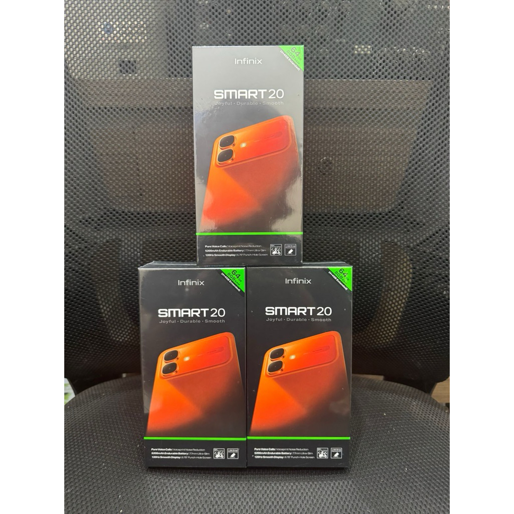 Infinix Smart 20 4/64 Orange Garansi Resmi
