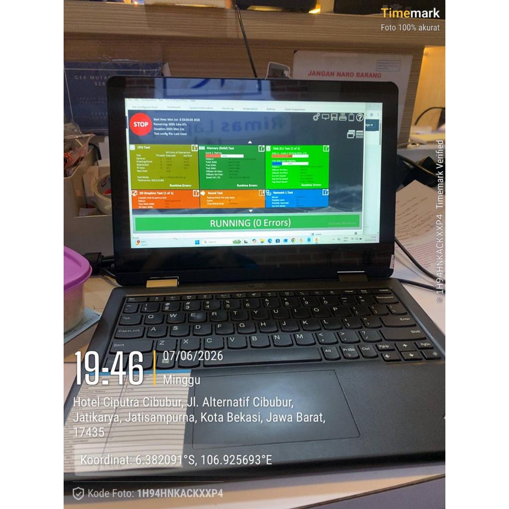 LENOVO THINKPAD L13 CPU : core i5 gen 10