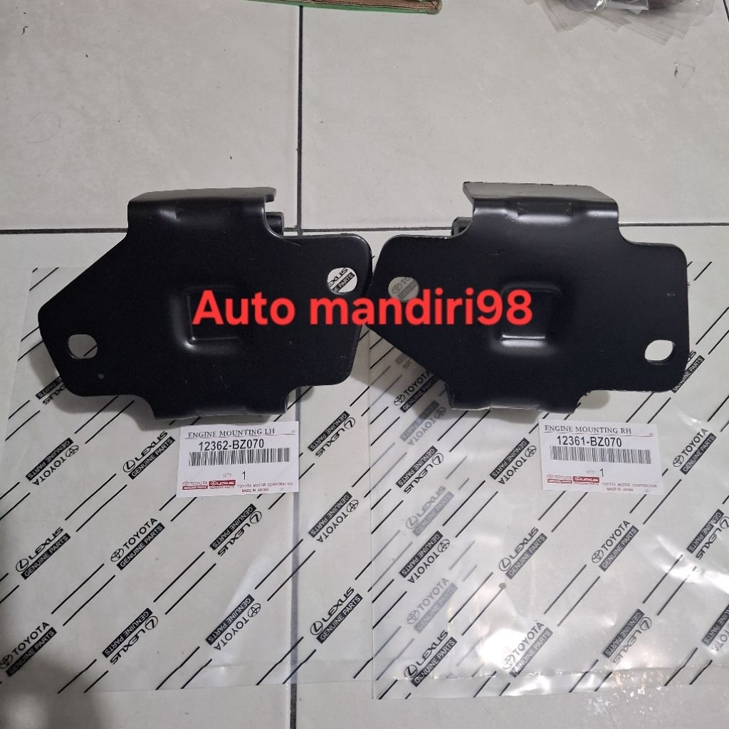 ENGINE MOUNTING DUDUKAN MESIN TOYOTA AVANZA VELOZ/RUSH TERIOS 12362-BZ070/12361-BZ070