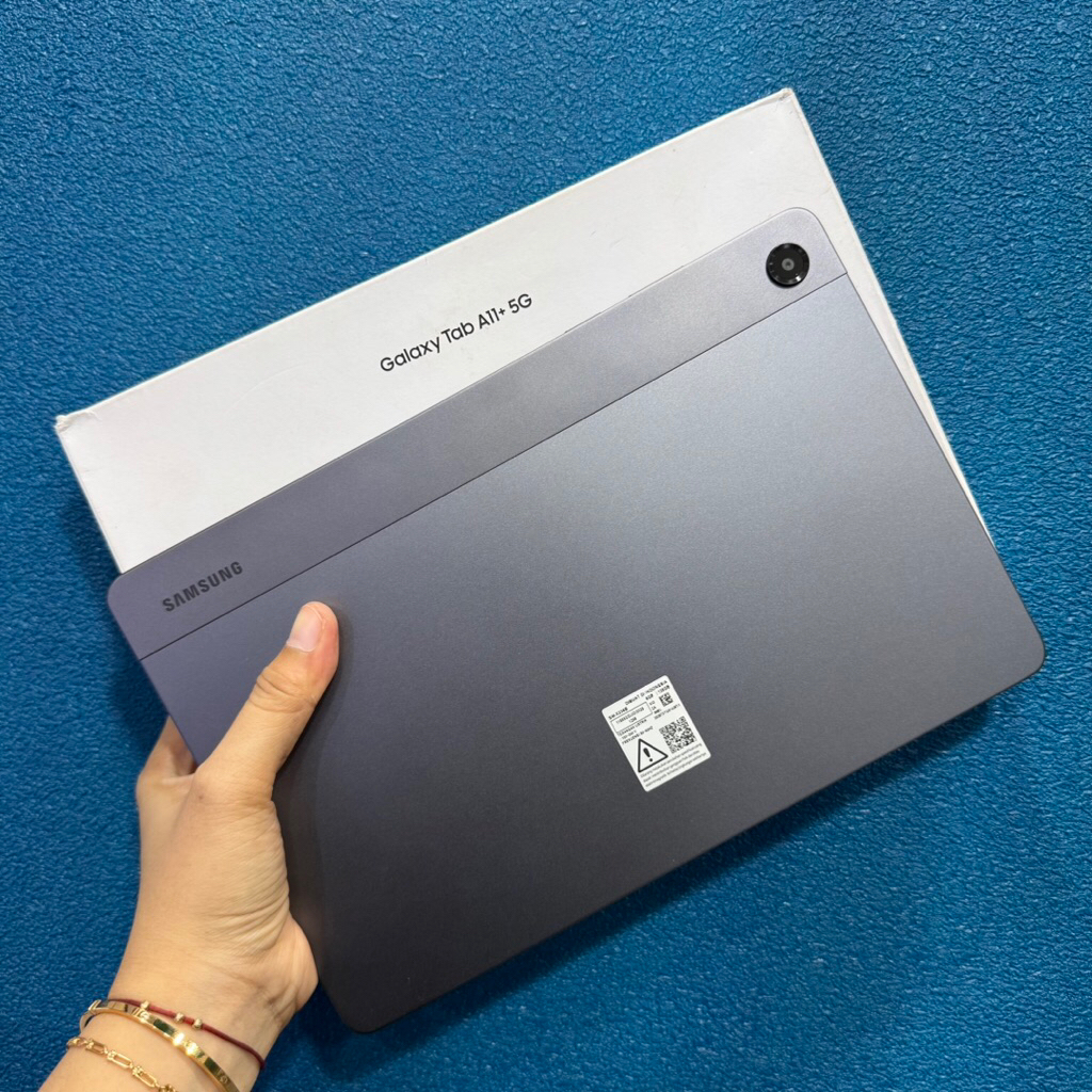 Samsung tab A11+ 5g 6/128gb second bekas pakai fullset ori