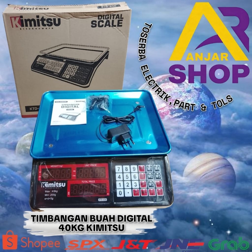 TIMBANGAN BUAH DIGITAL 40KG / TIMBANGAN DIGITAL 40 KG / TIMBANGAN
