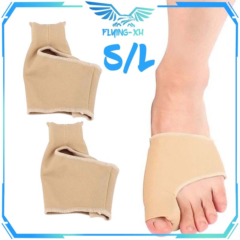 2pcs/Set Bunion Pelurus Jempol Kaki Bunion Corrector Korektor Jempol Kaki Bunion Separator Terapi Bu