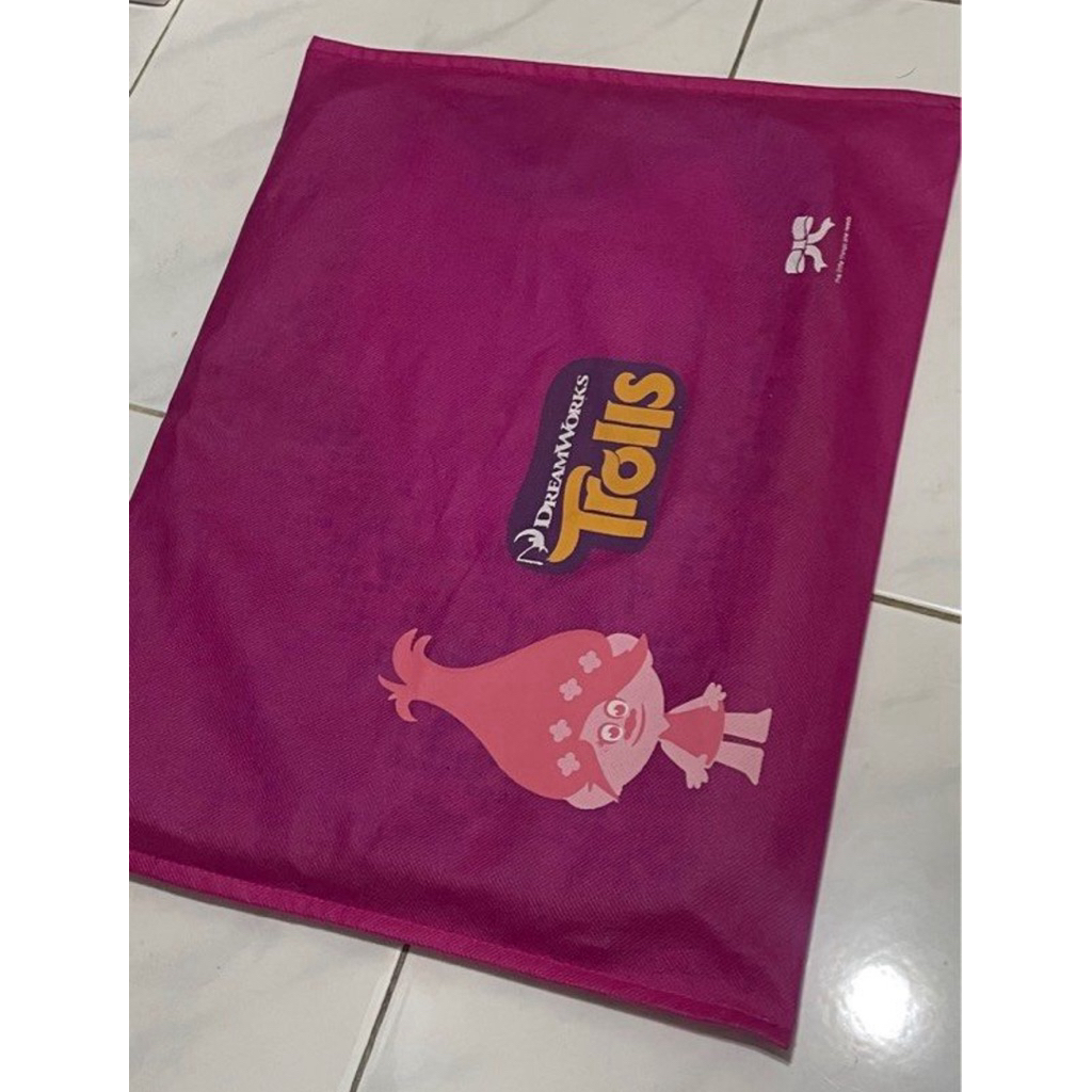 PRELOVED LAPTOP SLEEVE TROLLS LIME MAGENTA