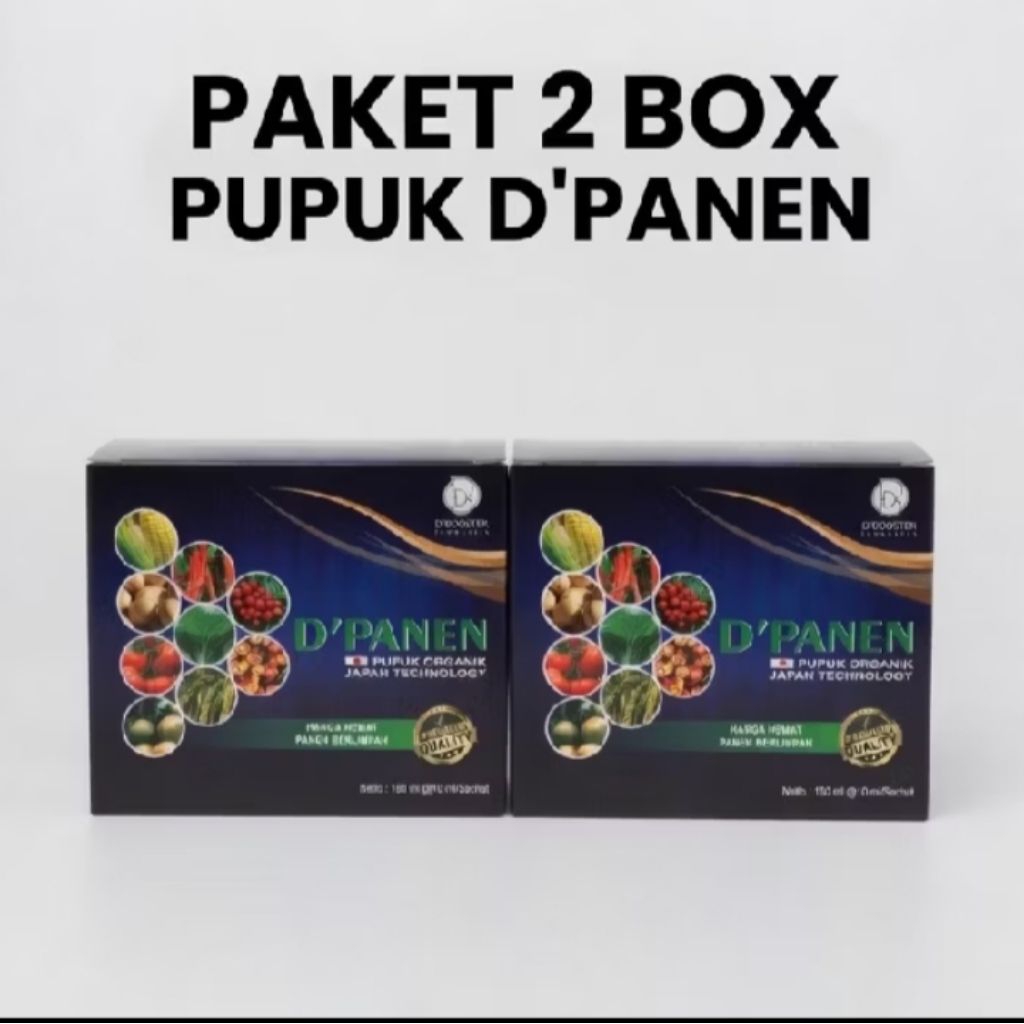 paket 2 box pupuk dpanen asli