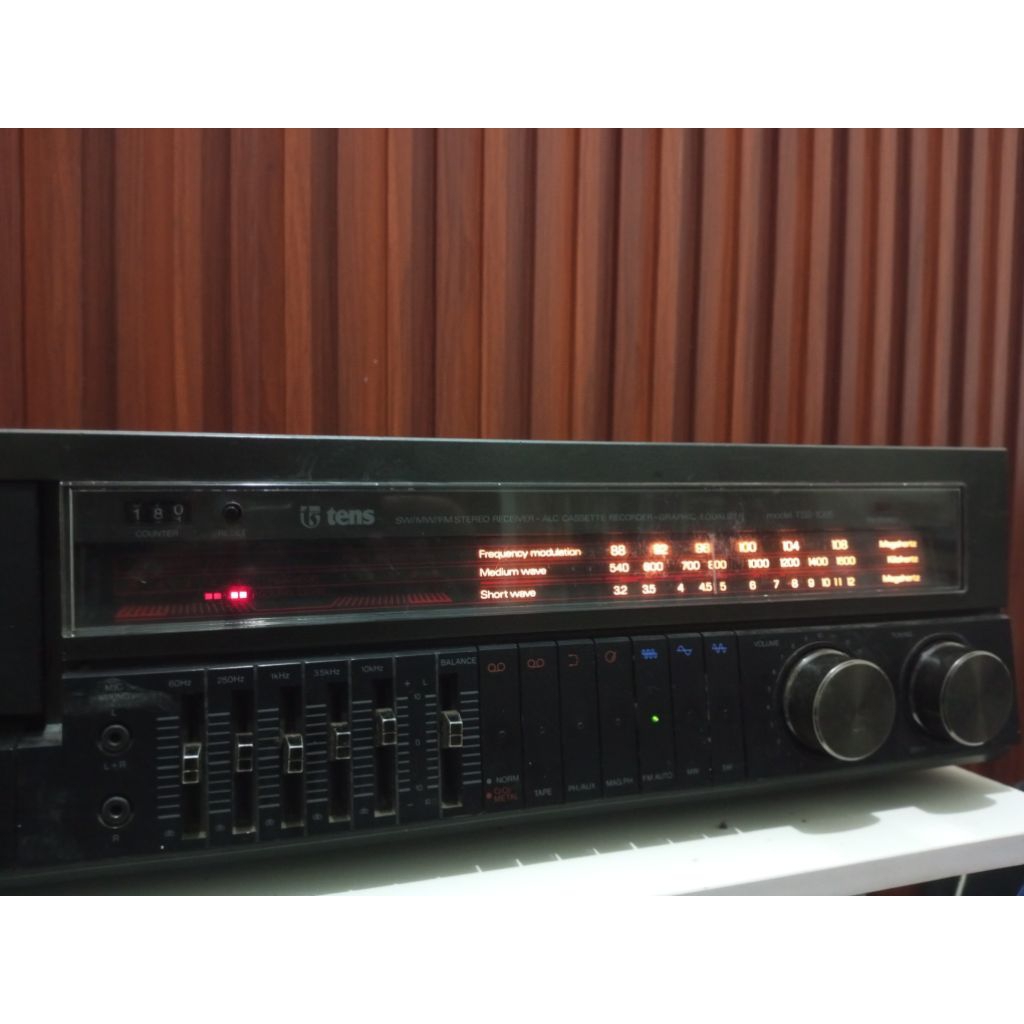 Tape Deck Tens Jadul/Pemutar Kaset Pita/Tape Pleyer