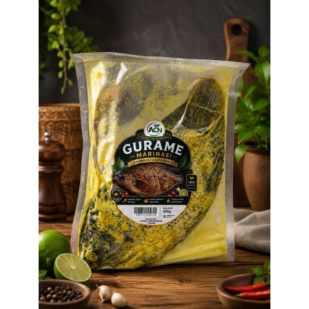 IKAN GURAMI MARINASI 300-400gr GRESIK KOTA