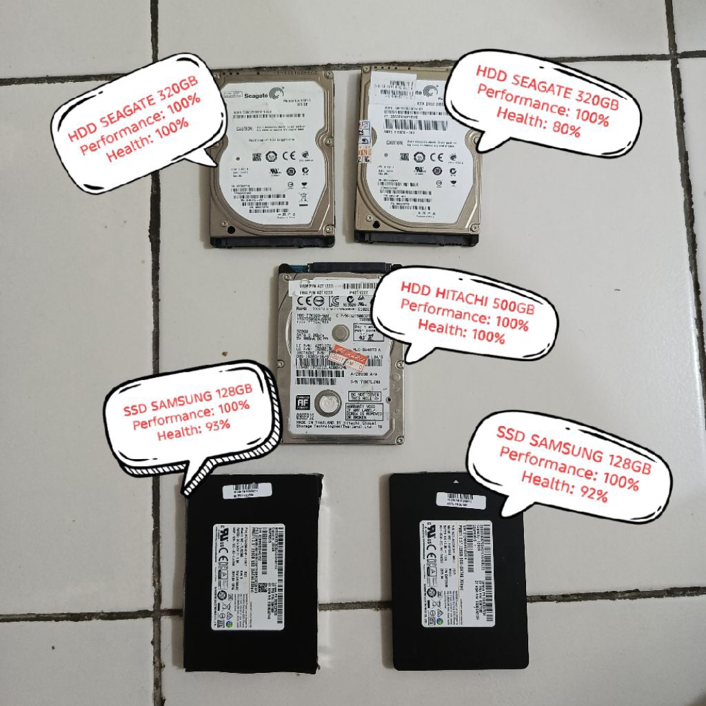 SSD dan Hardisk HDD