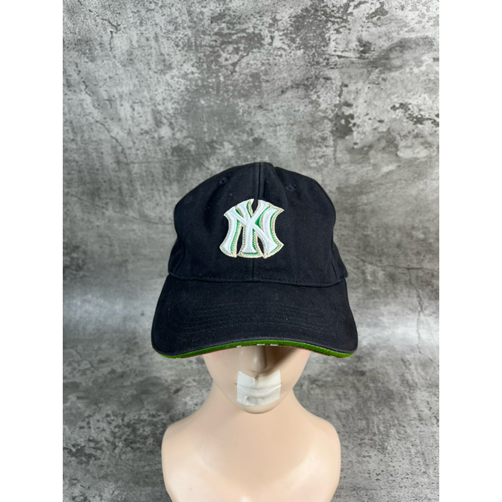 topi cap MLB x NY monogram strap besi size dewasa