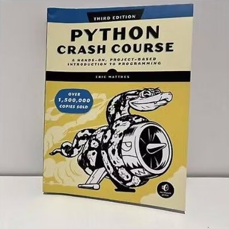 Buku Python Crash Course, 3rdEdition Eric Matthes - Softcover