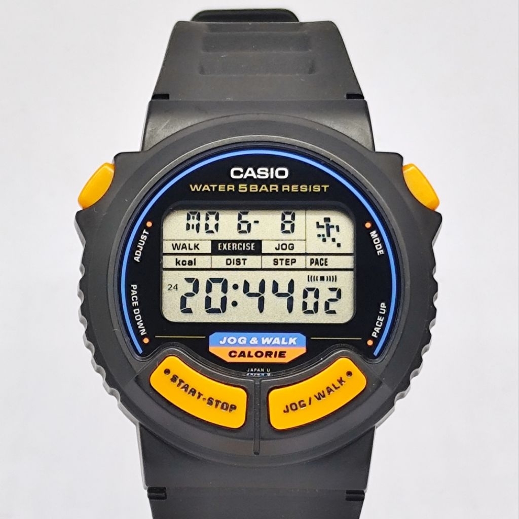 Jam Tangan Casio JC-11 Vintage Rare 80s Ex-Display Like New Fullset Original