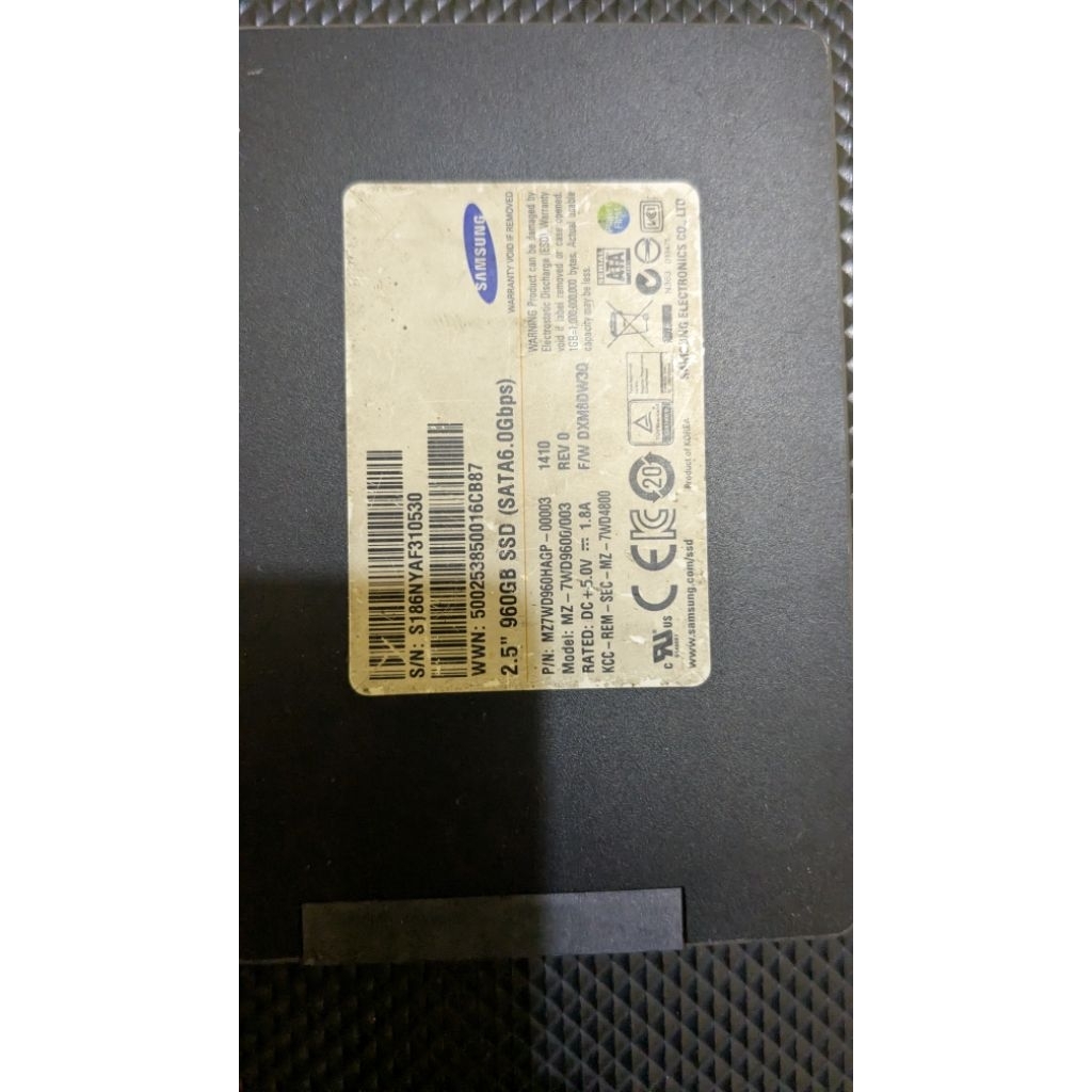 SSD Samsung 980 GB