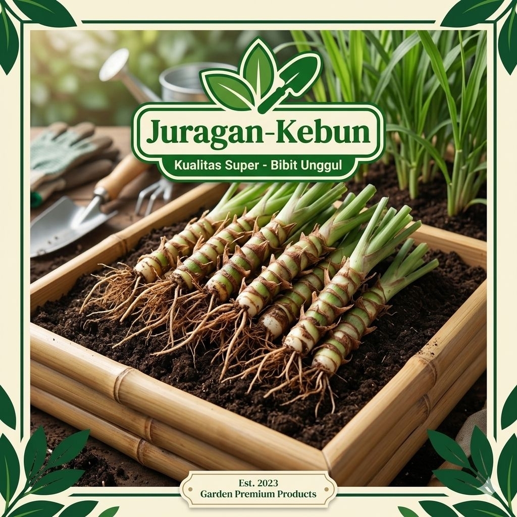[ Juragan-Kebun ] Bibit Rumput Odot Super ( 1 kg ) - Bibit rumput Odot super jumbo pakan ternak
