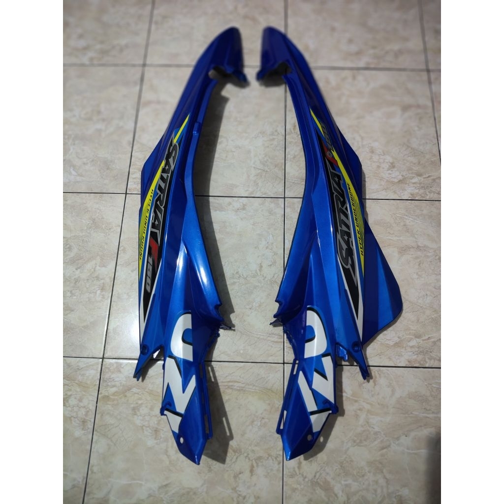 KOVER BODI SATRIA FU FL BIRU GP
