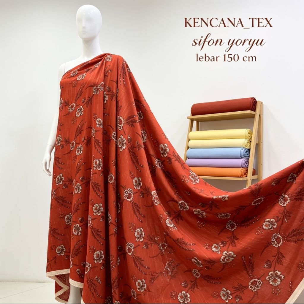 kain sifon yoryu - kain yoryu glitter - kain sifon yoryu glitter - kain sifon yoryu motif