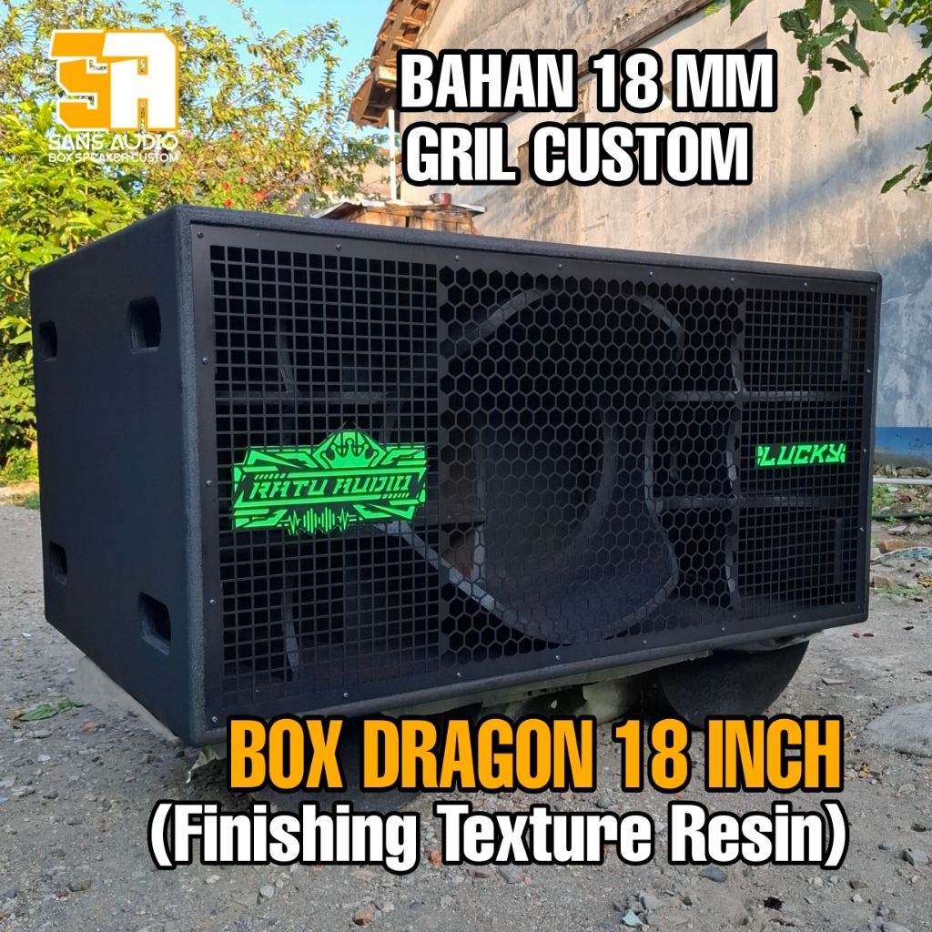 Box dragon 18 inch finishing