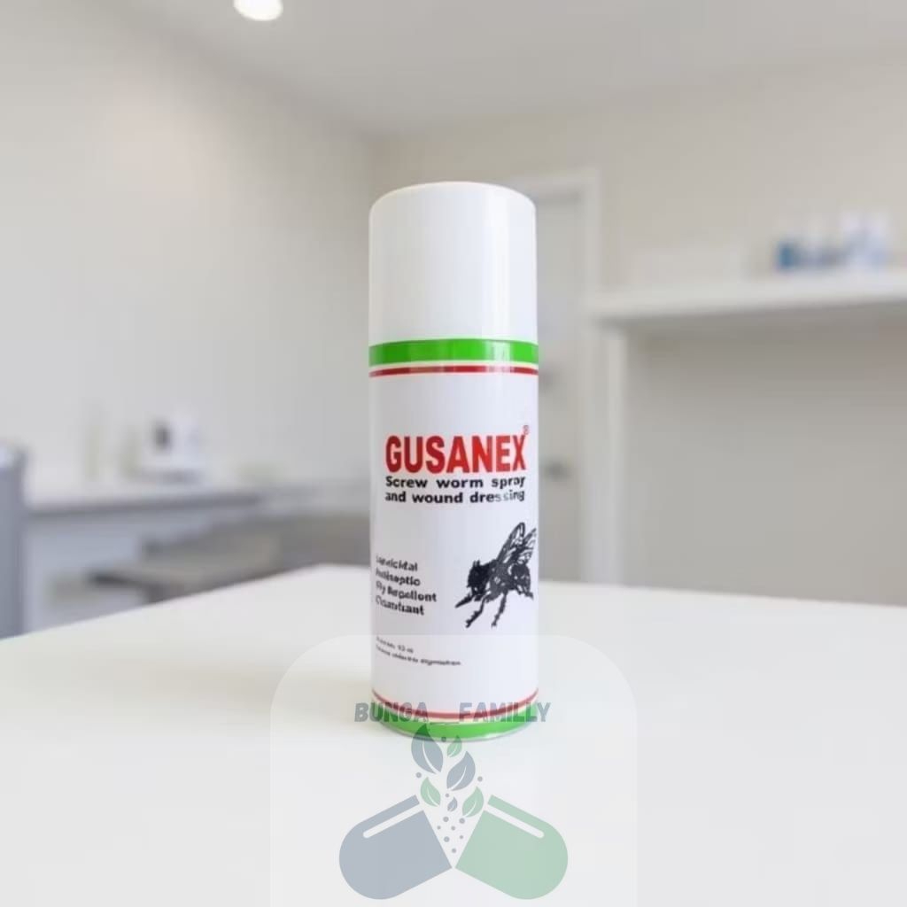 READY Gusanex Spray Anti Lalat Obat Semprot Untuk Mengobati Luka Hewan