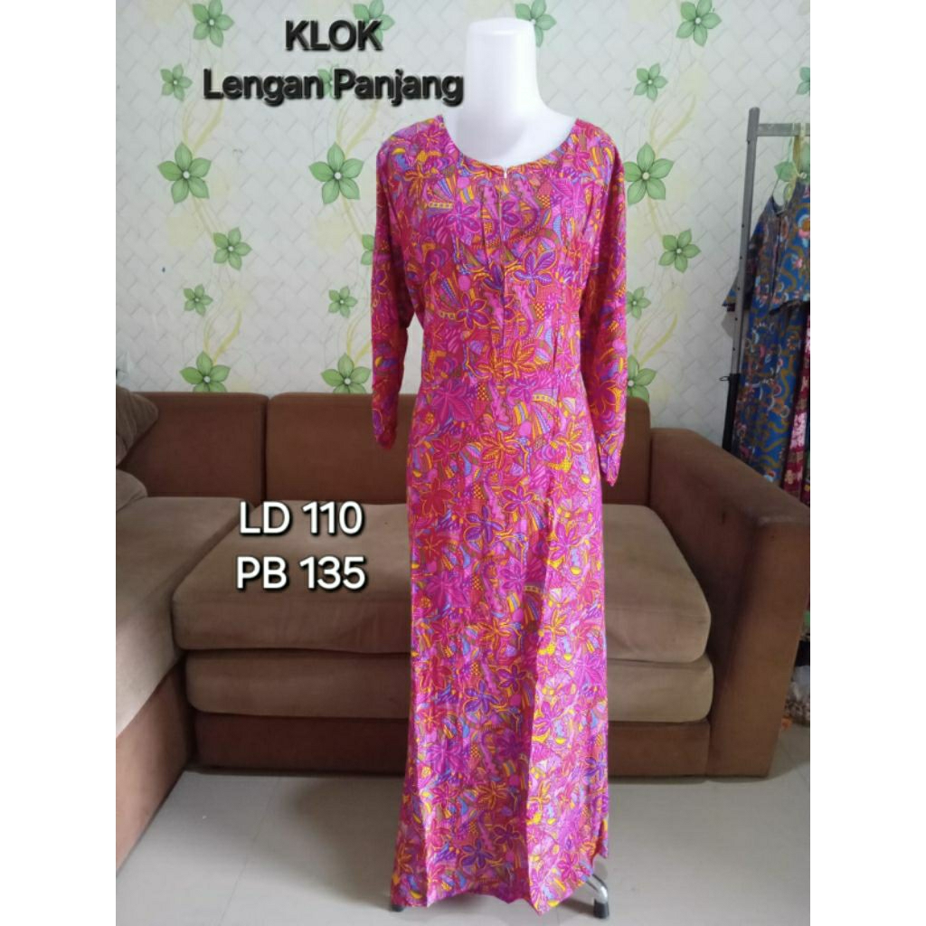 DASTER BATIK KUDA MAS ORI LENGAN PANJANG BUSUI