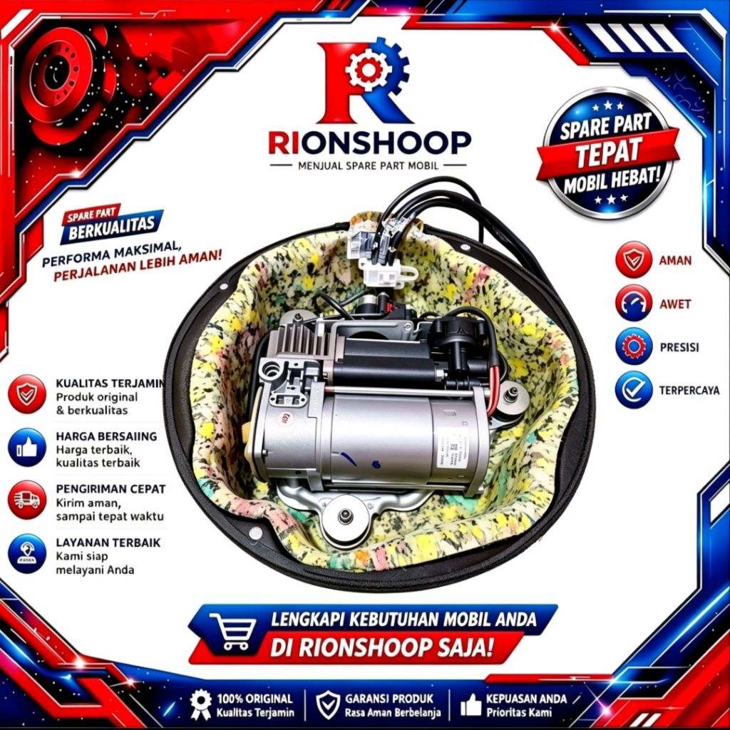 Kompresor Air suspension mobil LAND ROVER RANGE Original (barang asli)