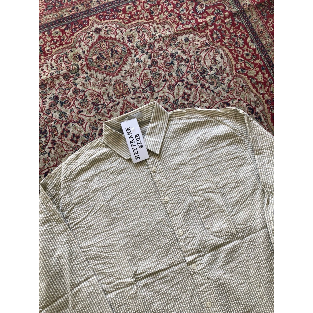 Kemeja W&P house casual work shirt Hi330