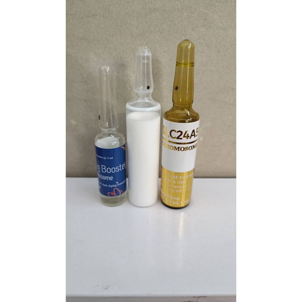 Chromosome Slc 24A5 dan booster 5ml + white milki