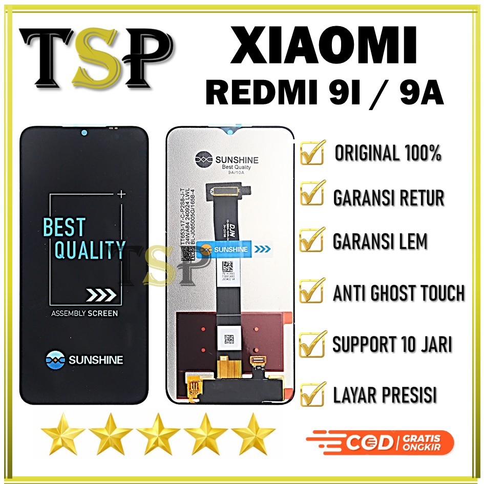 ORIGINAL  LCD XIAOMI  REDMI 9I / REDMI 9A LCD ORIGINAL 100% HIGH QUALITY