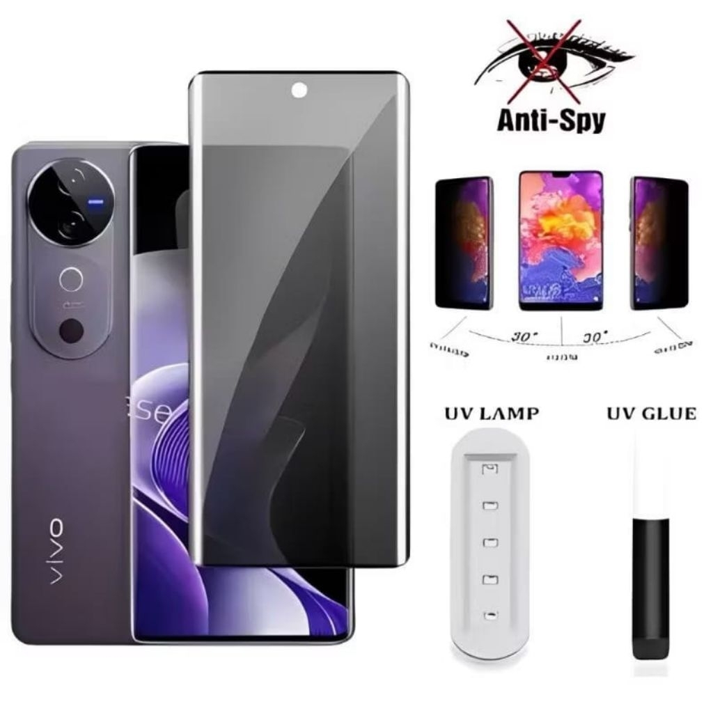 Tempered Glass Curved UV Anti Spy Xiaomi Mi 10 Mi10s Mi 10 Pro Mi 10 Ultra Mi 11 Mi 11 Ultra Mi 12 5