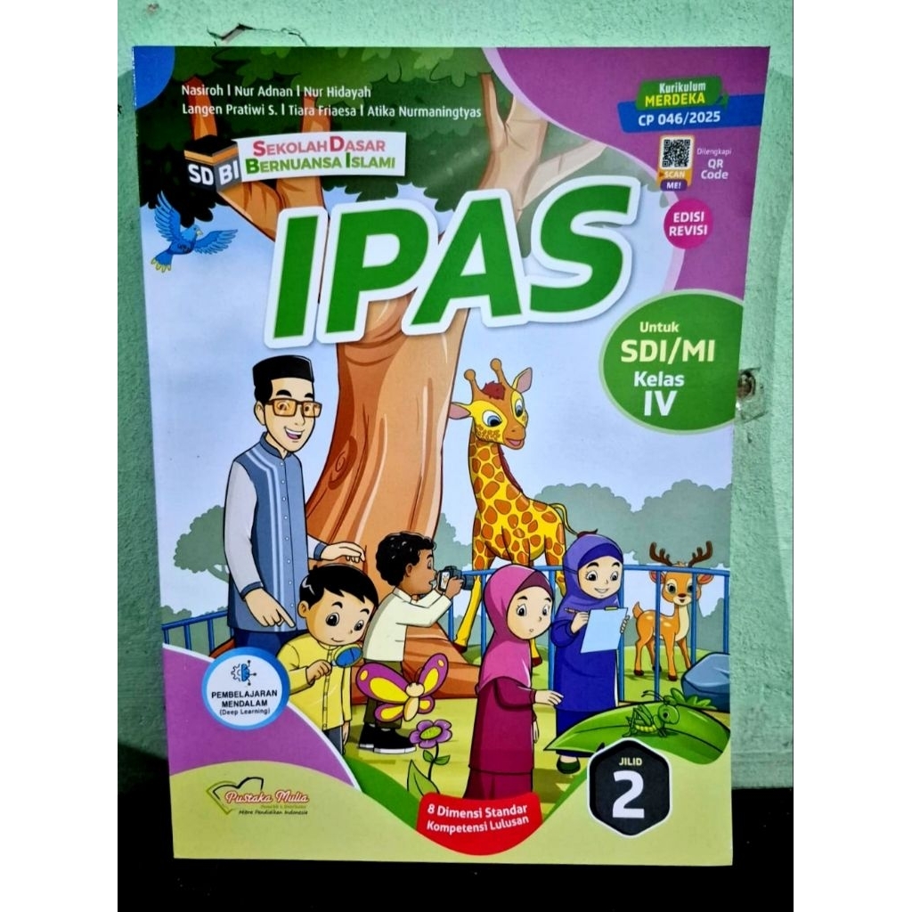 Buku Cerdas IPAS Kelas 4 SD Kurikulum Merdeka Revisi Pustaka Mulia