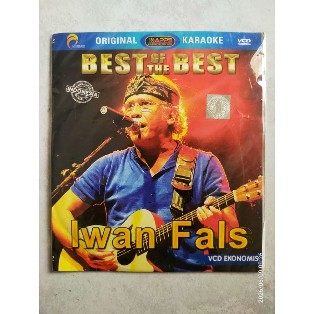 VCD Original karaoke best of the best IWAN FALS