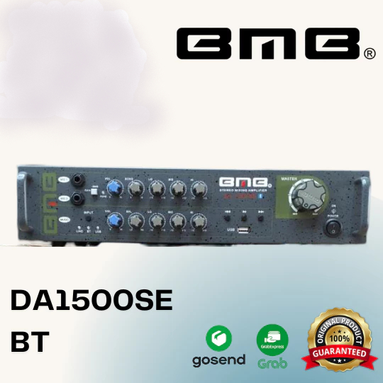 Ampli laraoke BMB DA1500SE BT DA-1500SE BT DA1500SEBT AMPLIFIER KARAOKE BLUETOOTH ORIGINAL