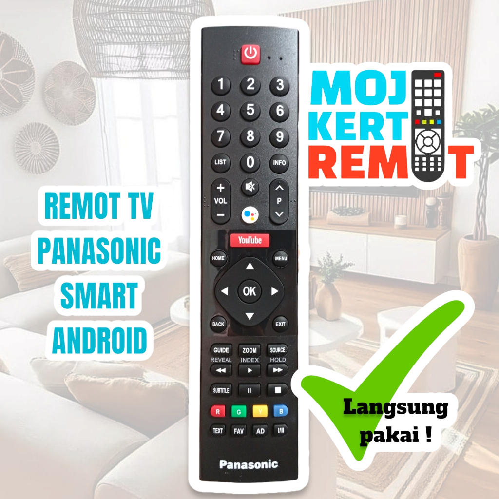 REMOTE TV PANASONIC ANDROID SMART youtube 2
