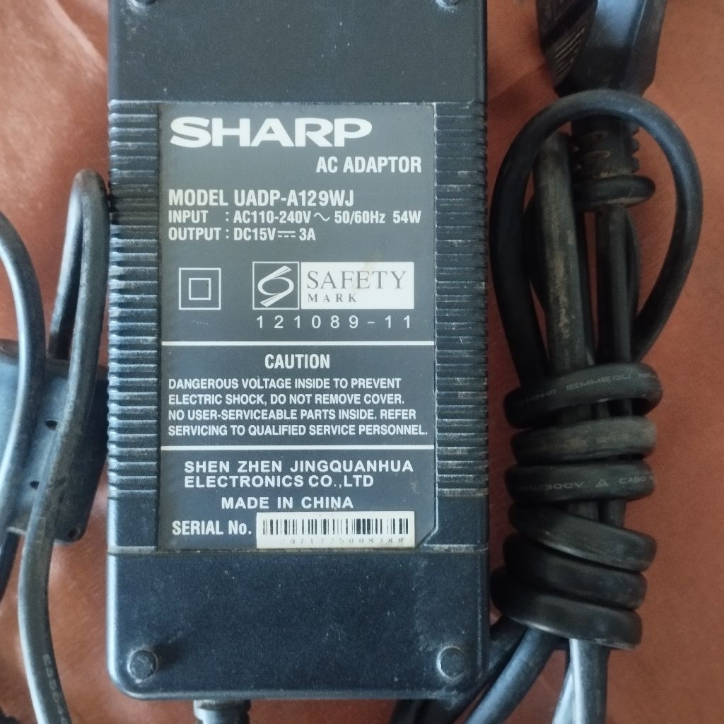Adaptor TV SHARP Model UADP-A129WJ Original