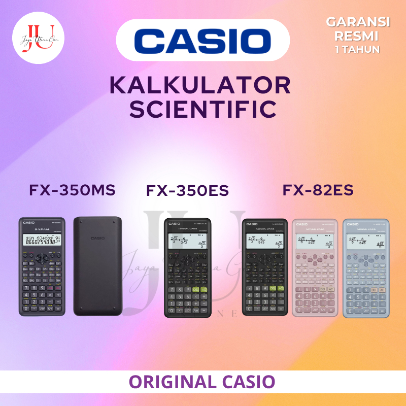 CASIO Kalkulator FX 350ES / FX 350MS / FX 82ES Plus
