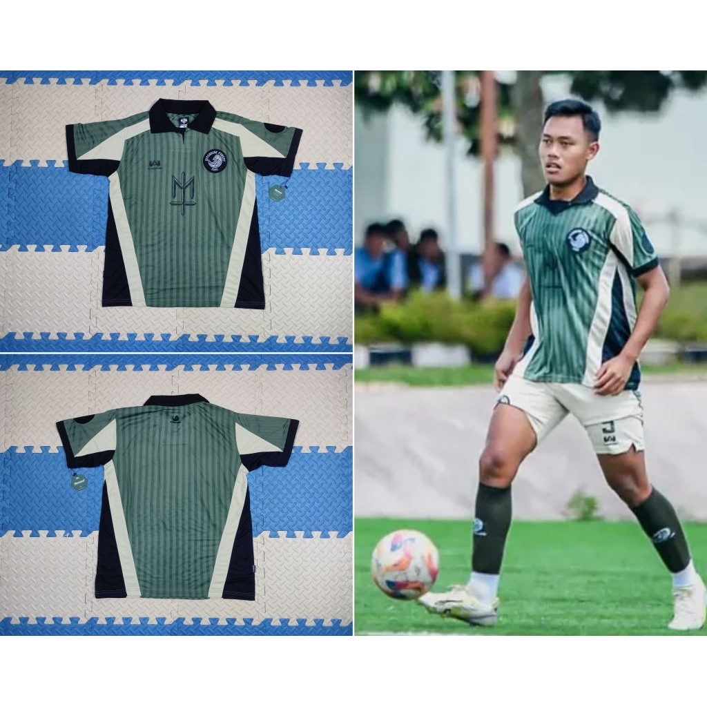 Jersey Riverside Forest FC Liga 4 2025/2026 Seri 2 Jawa Barat Original - OLIVE pakaianmuslimpria