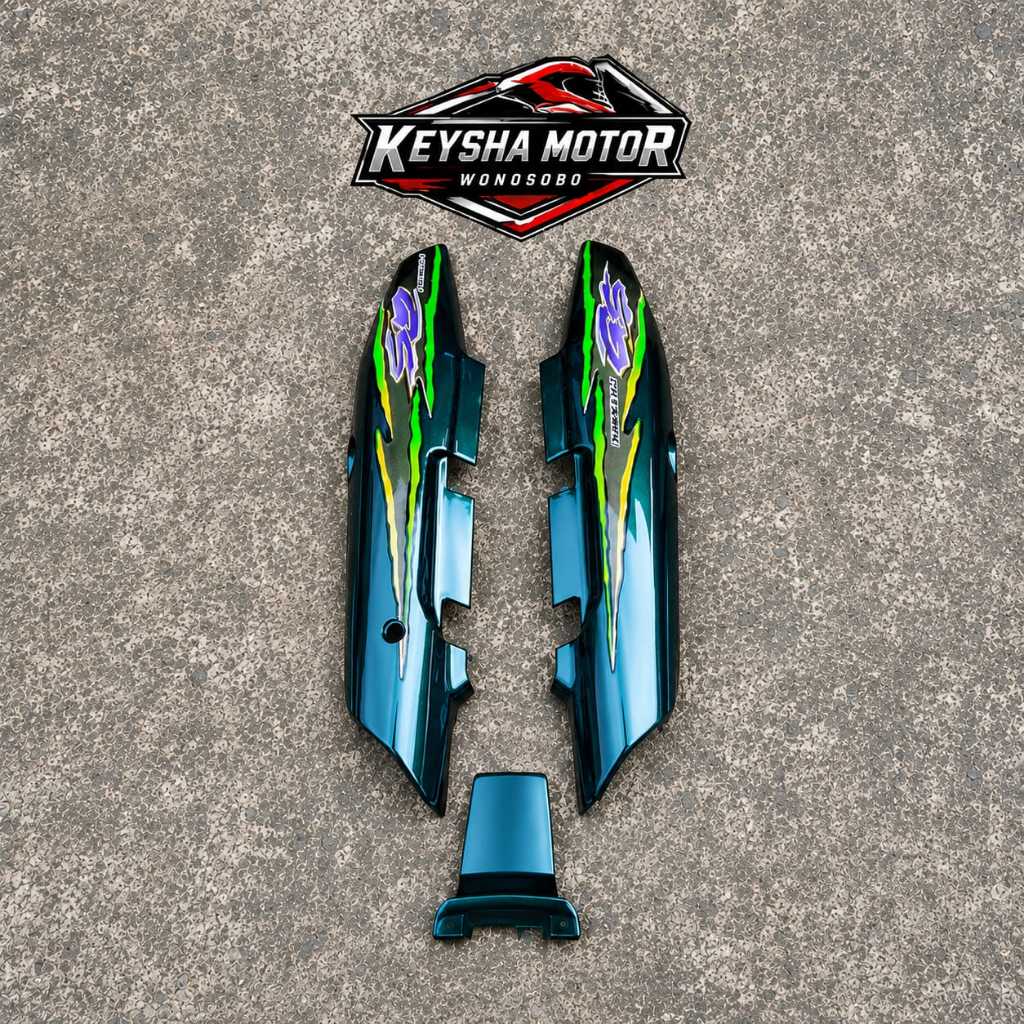 BODY SUZUKI TORNADO SHOGUN KEBO HIJAU BOTOL