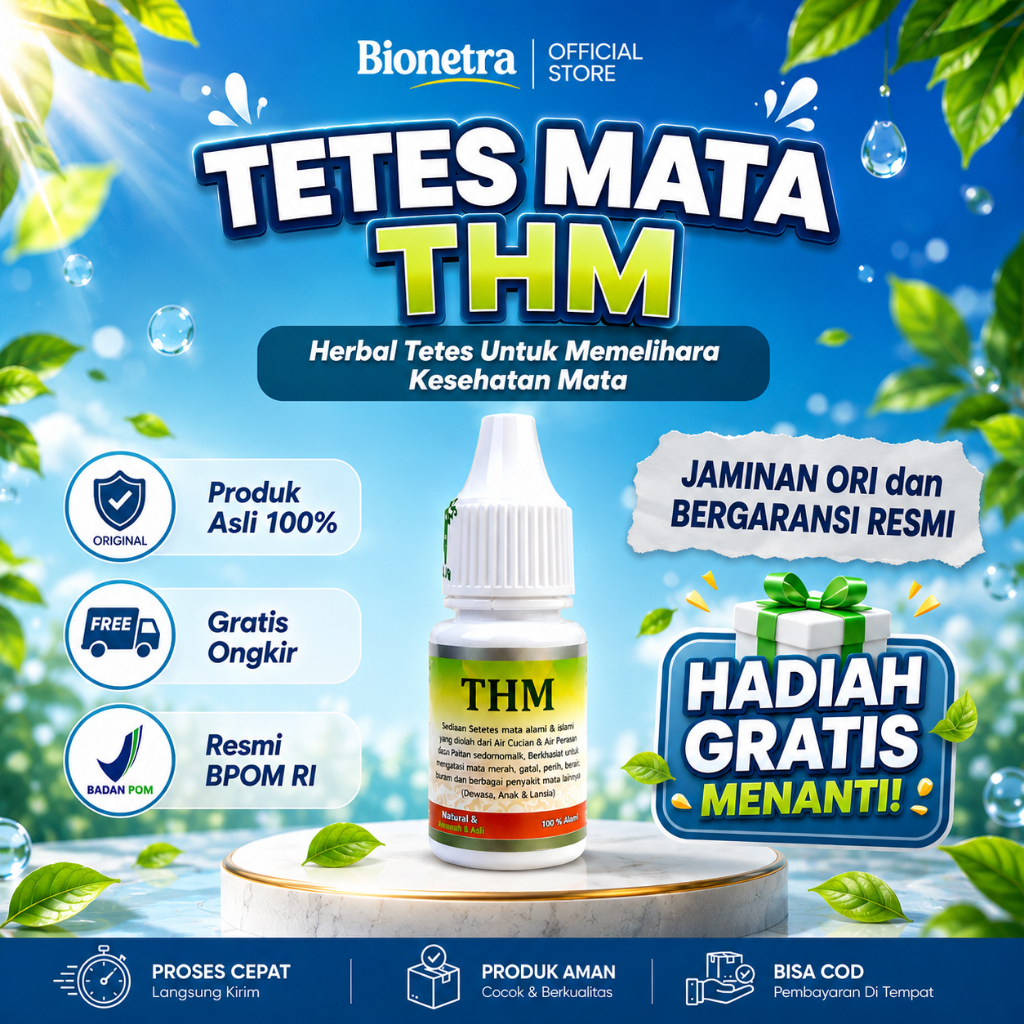 THM Obat Herbal Mata THM Original Tetes Mata THM Naturaid