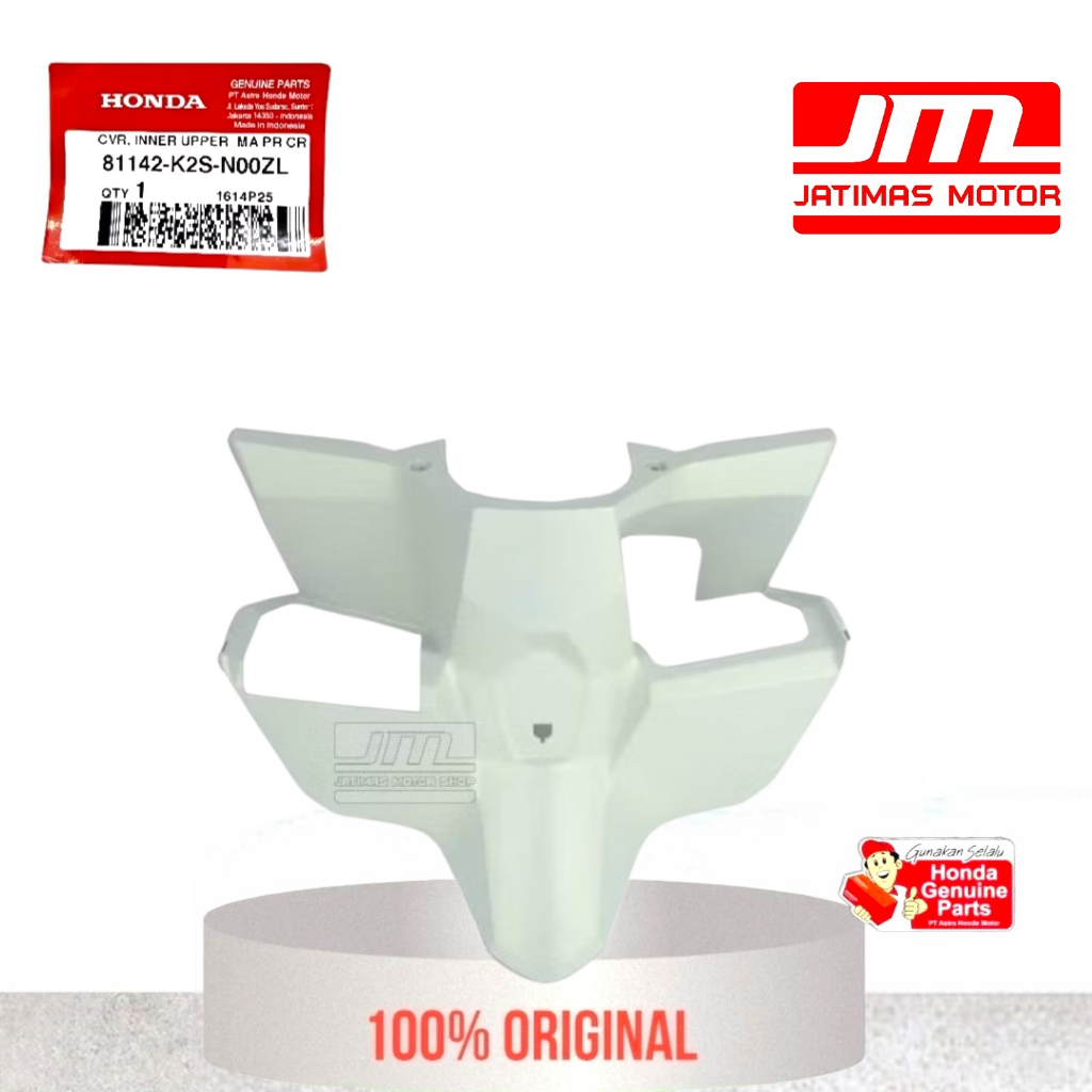 81142-K2S-N00ZL Cover Inner Upper Putih Doff Honda Vario 160 K2S