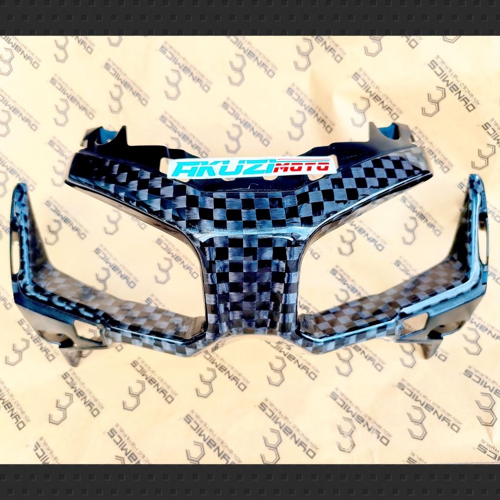 Garnish FR Center Cover Lampu ADV 160 150 Carbon Kevlar