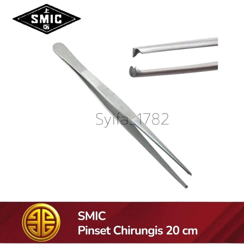 SMIC Pinset Jaringan Chirungis 20 cm surgical instrumen