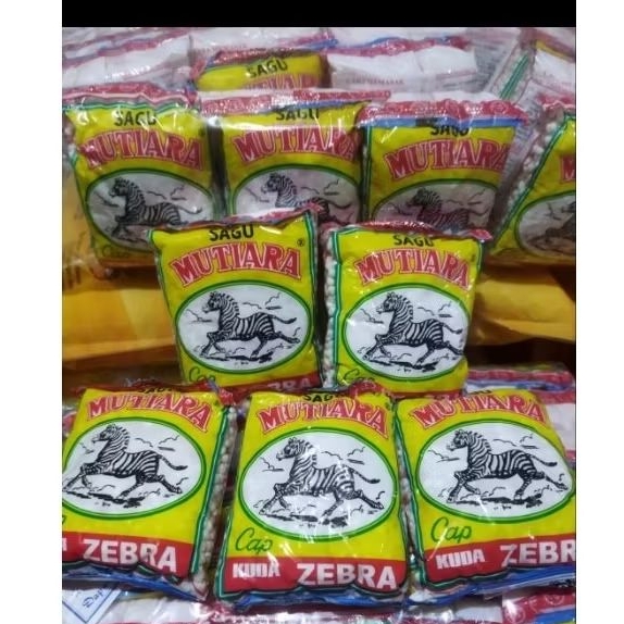 sagu mutiara cap zebra