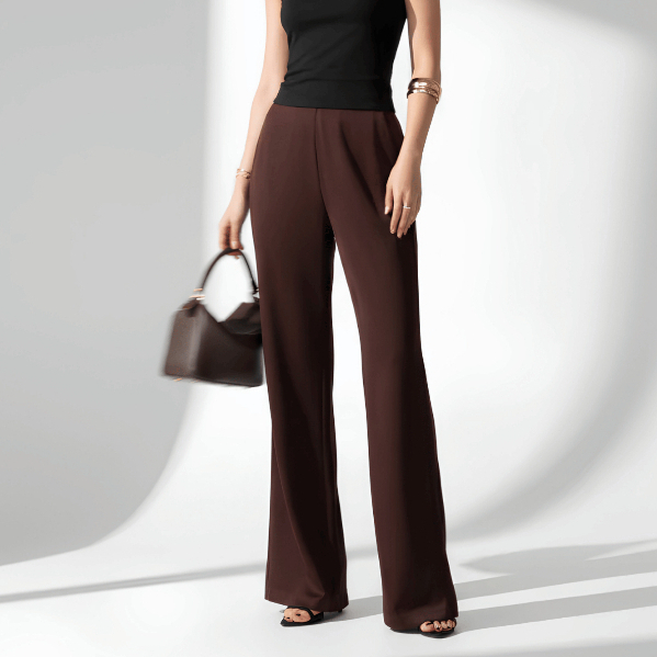 Satin Silk Pants - Celana Satin Premium Semiformal - Kulot Satin Highwaist