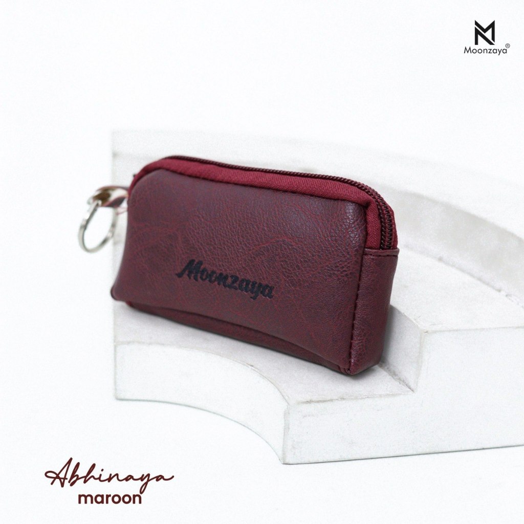 - MOONZAYA - DOMPET KOIN ABHINAYA BY MOONZAYA DOMPET STNK GANTUNGAN KUNCI DOMPET
