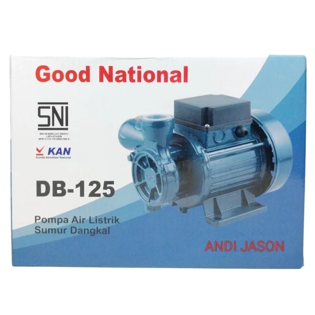 POMPA AIR NATIONAL 125W MESIN AIR DAB NATIONAL DB-125 NASIONAL