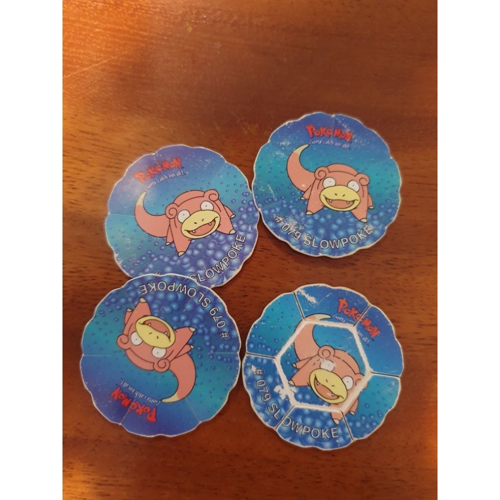 Tazos Smash Pokemon Slowpoke