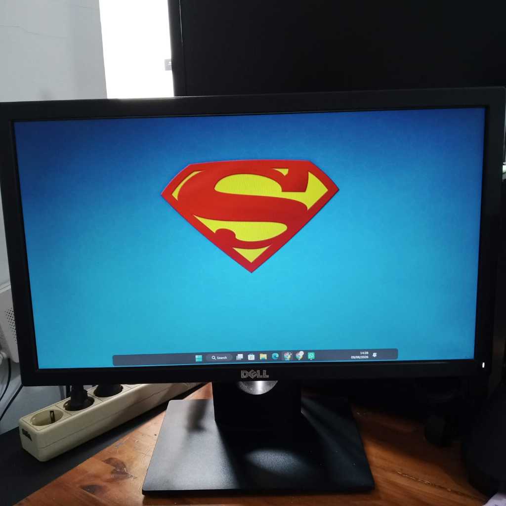 Monitor Dell 19.5 inch 60Hz E2016HV Bekas PC Komputer