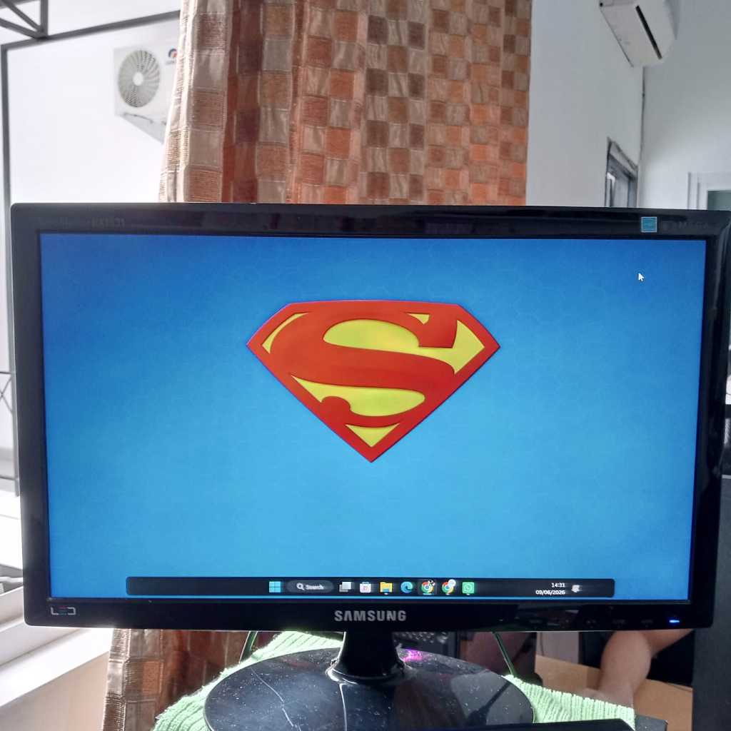 Monitor Samsung 18.5 inch 59.9Hz SMBX1931N Bekas PC Komputer