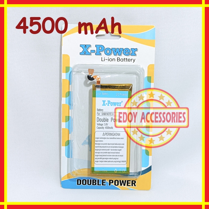 Batre Samsung Galaxy Note 8 SM-N950F Double Power Batu Baterai Battery Tanam BN950ABE